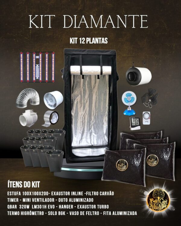 Kit Diamante BGK 12 Plantas
