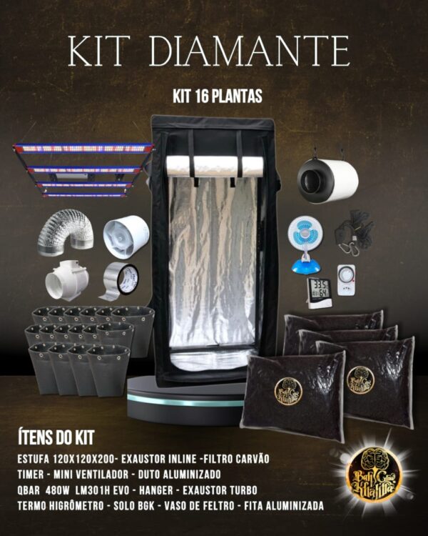 Kit Diamante BGK 16 Plantas