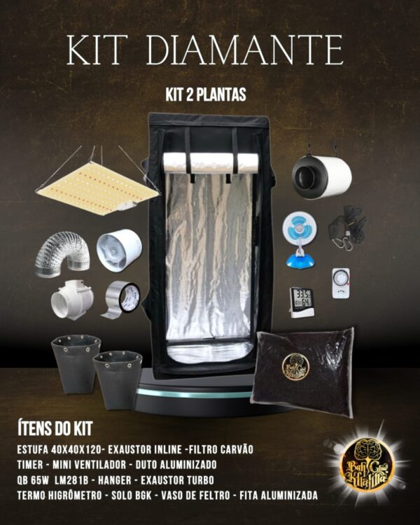 Kit Diamante BGK 2 Plantas