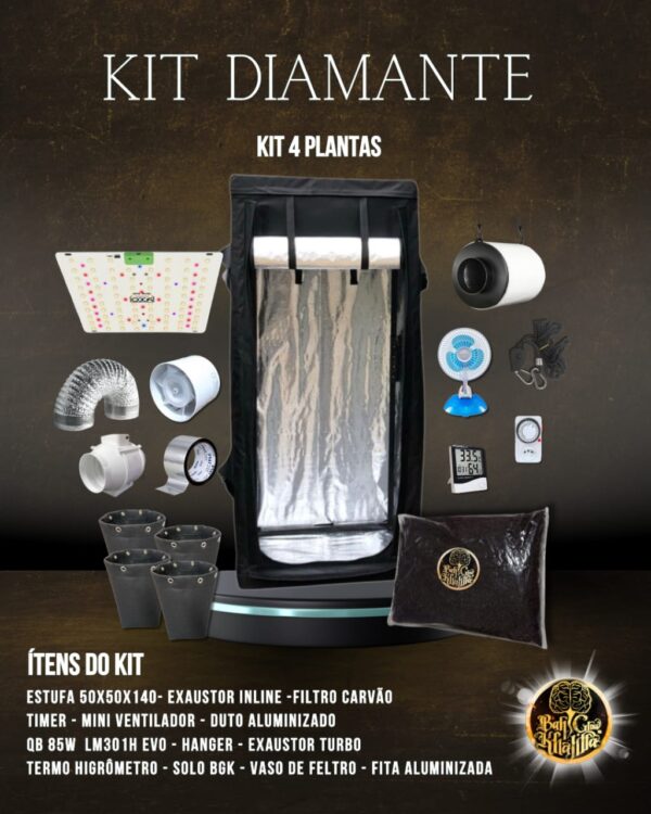 Kit Diamante BGK 4 Plantas